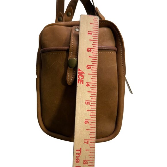 Le Doux Leather Sling Strap Wallet Phone Crossbody Bag Women's Brown Everyday - Picture 6 of 11